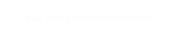 Für Welpeninteressenten